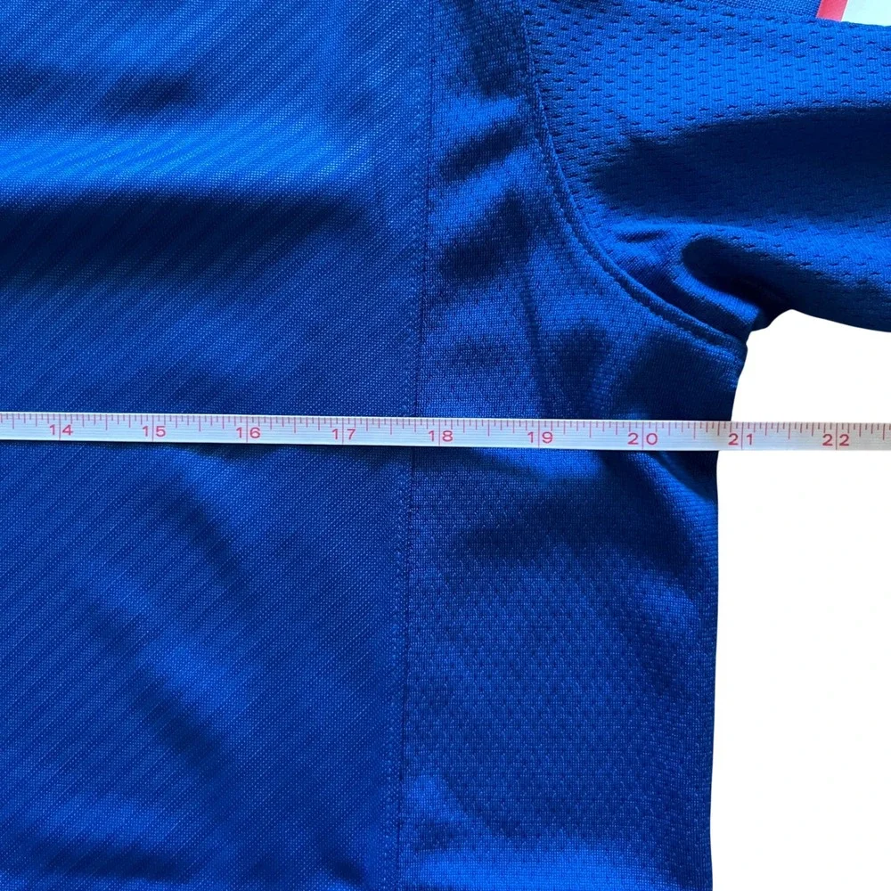Adidas‎ Kansas Jayhawks NIL Kan Home Football Jersey Royal Blue KC2137 Mens M